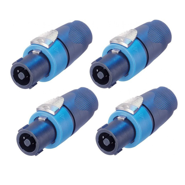4 Conectores Speakon CLC-S4MC