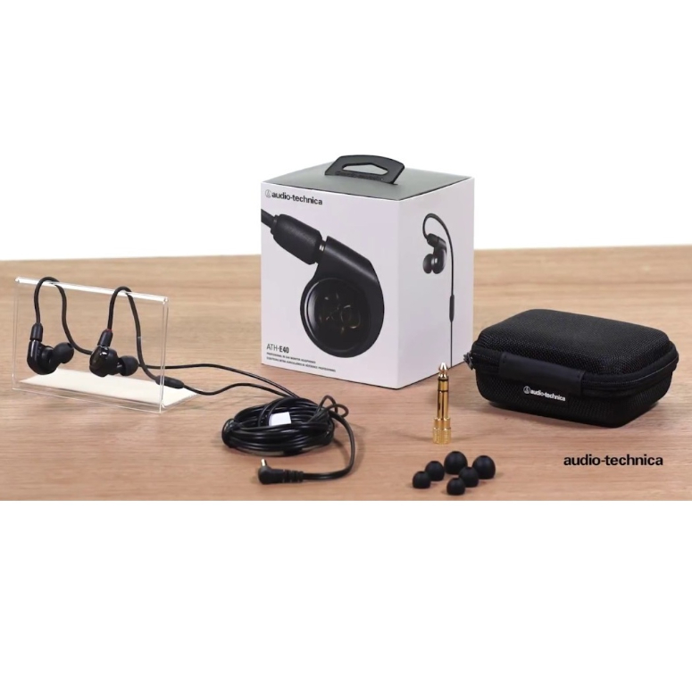 Audifonos intraurales para monitoreo ATH-E40-2