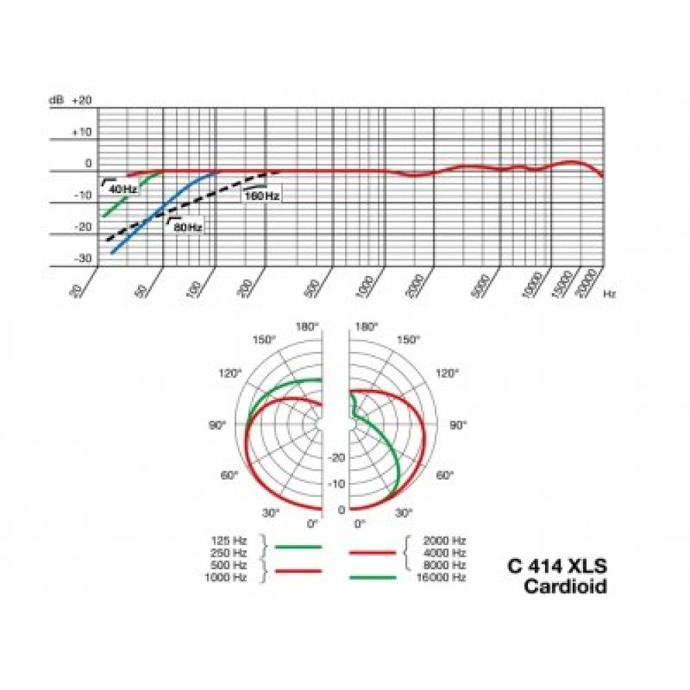 Microfono Grabacion C 414 XLS-3