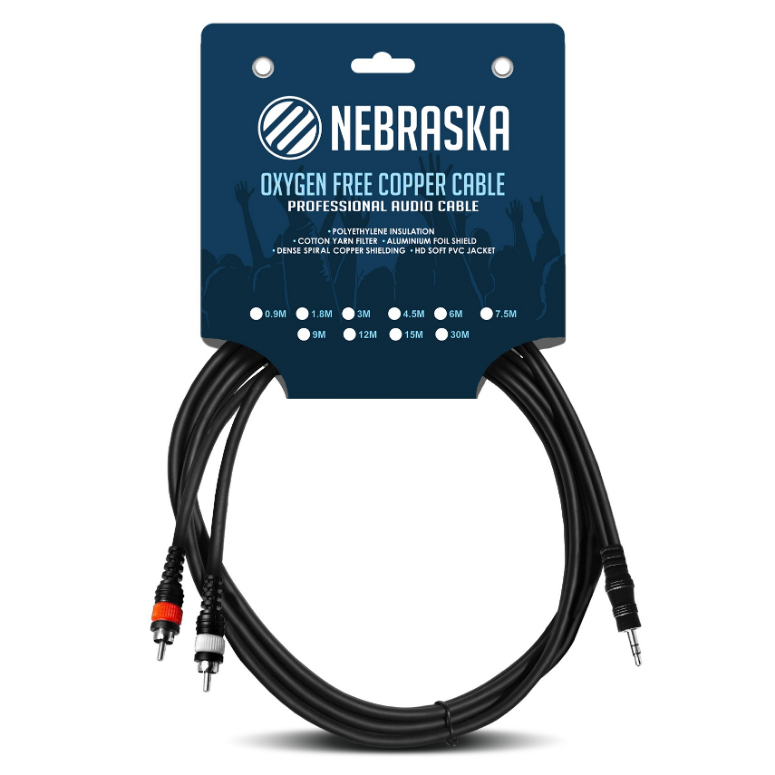Cable MiniPlug-RCA RS 018