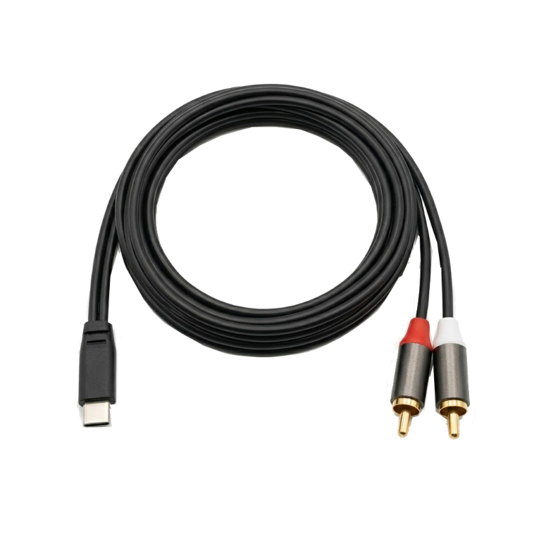 Cable USB-C a 2 RCA TCD-RC