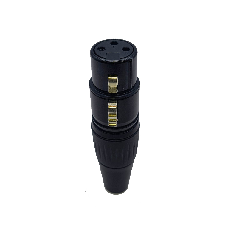 Conector de microfono XLRF-1