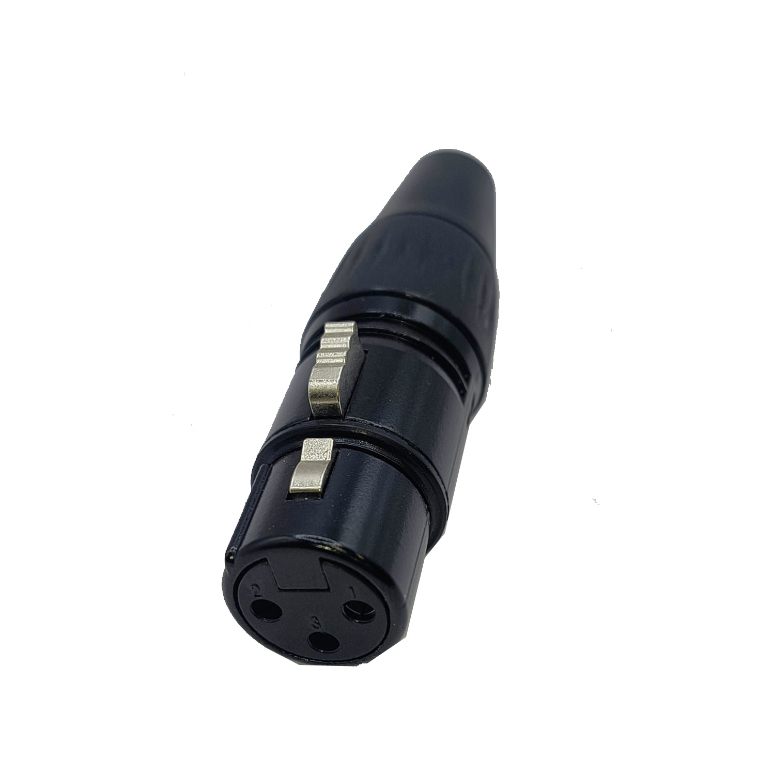 Conector de microfono XLRF