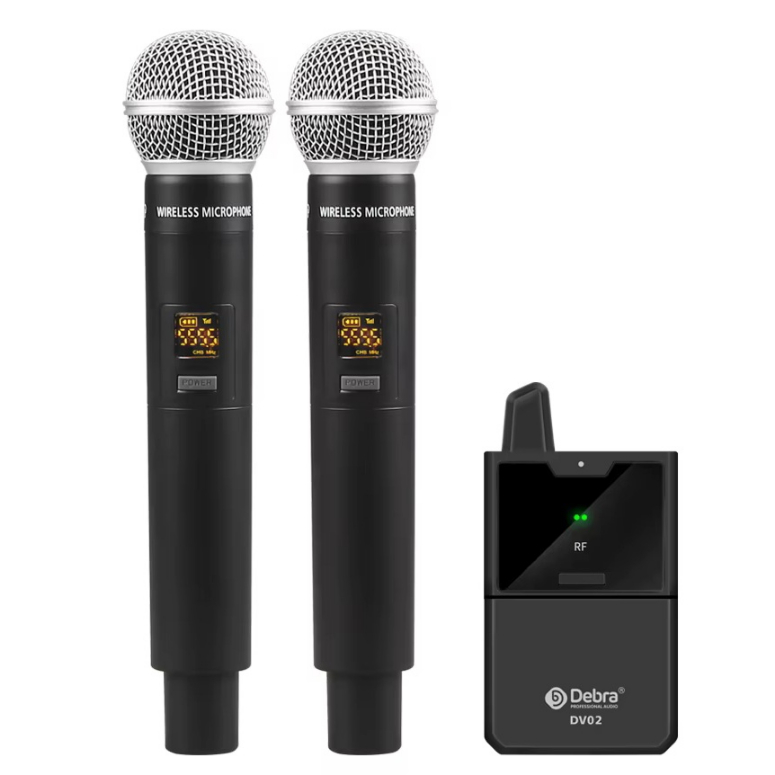 Microfono Inalambrico para entrevistas DV-02H 