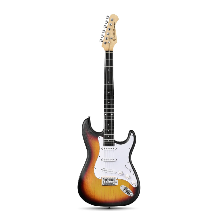 Pack Guitarra Electrica DST-80 Sunburst -1