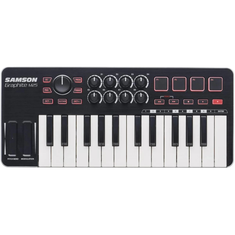 Controlador Midi Graphite M25