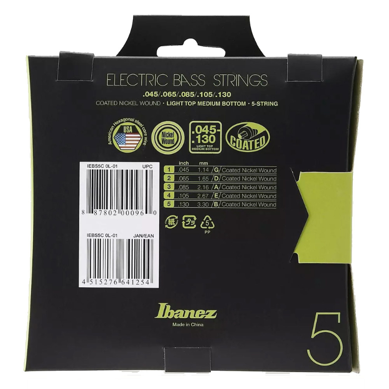 Set De Cuerdas Para Bajo Electrico IEBS5C-1