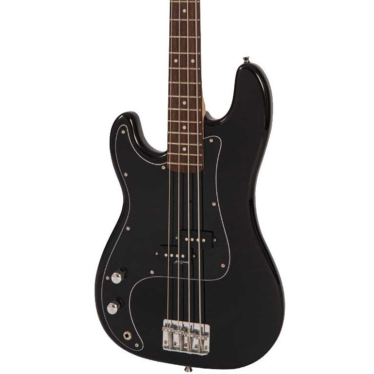 Bajo electrico DE 4 cuerdas LH-V40 BLK-1