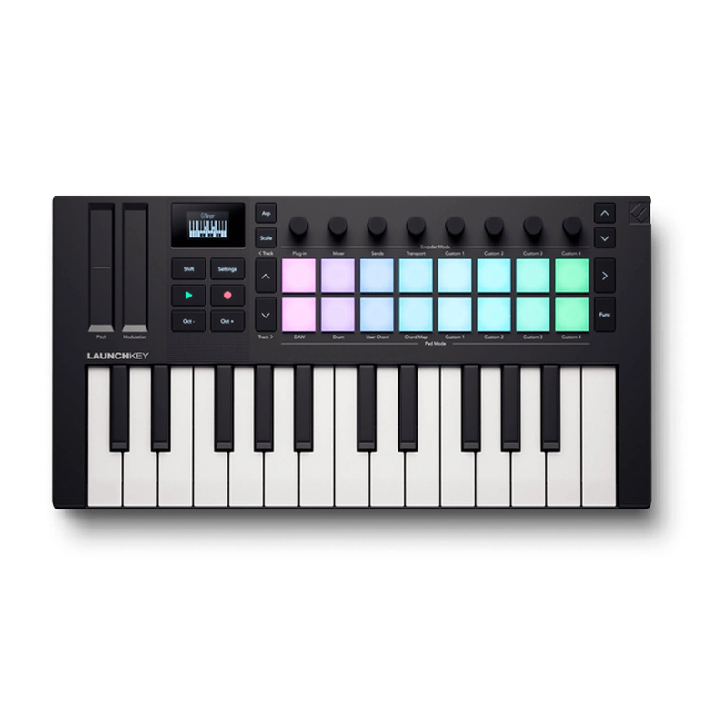 Controlador MIDI LaunchKEY Mini 25 MK4