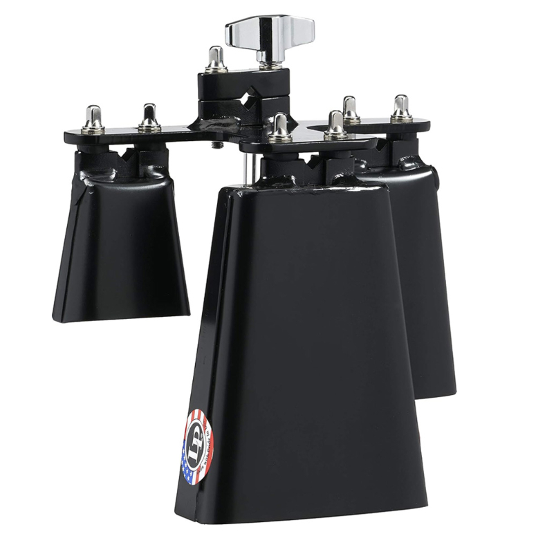 Set De 3 Cencerros Con Soporte LP-570-1