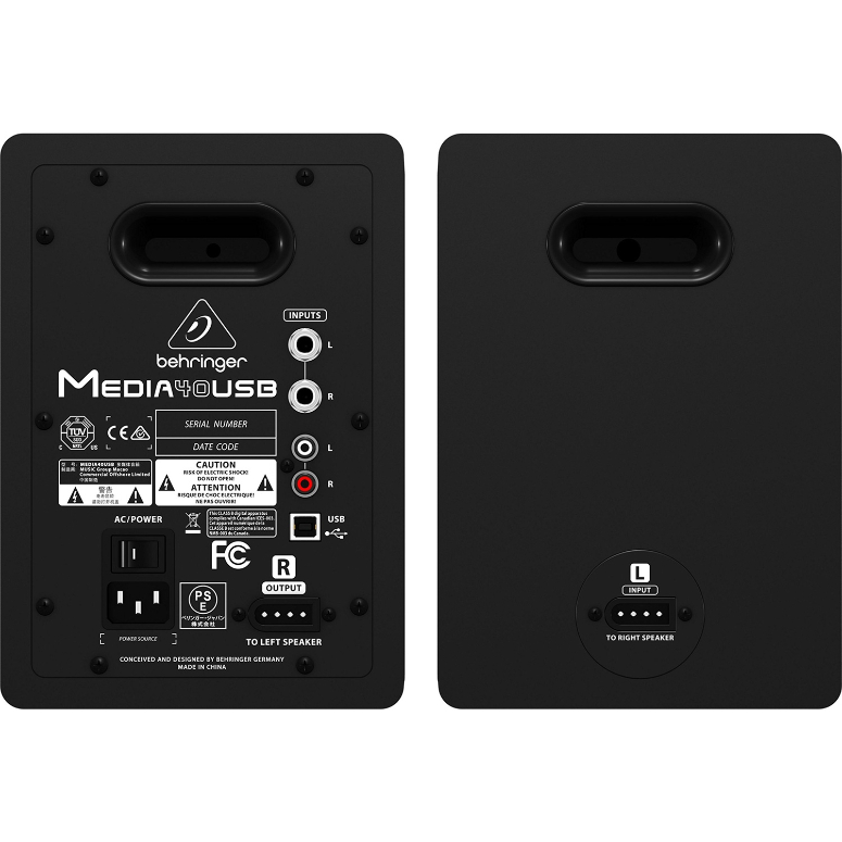 Monitorers activos Biamplificados Media 40USB-2
