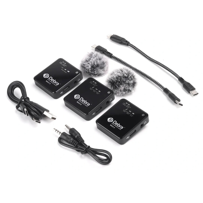 Sistema portatil para microfonos lavalier MGO-2-1