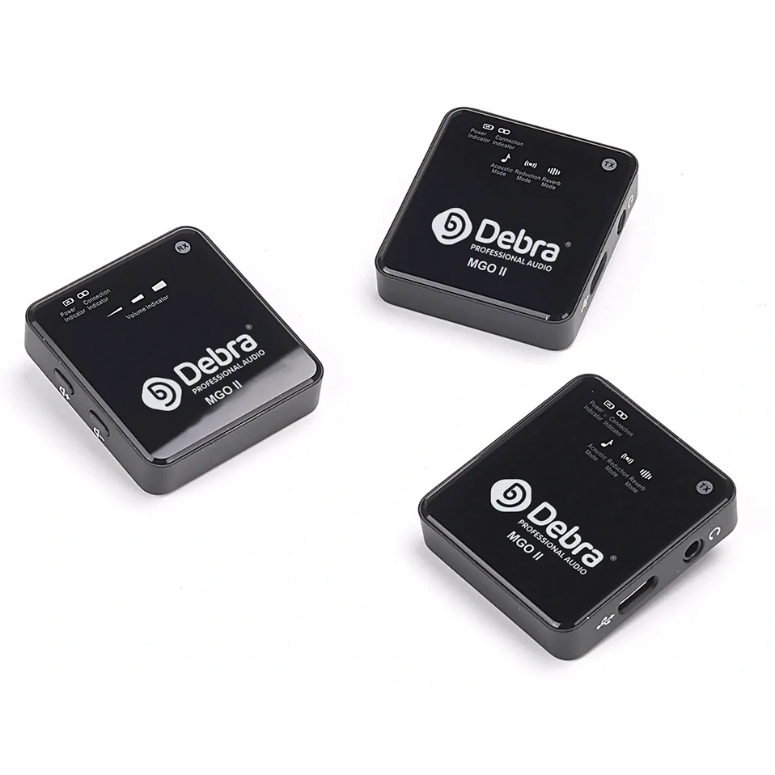 Sistema portatil para microfonos lavalier MGO-2-2