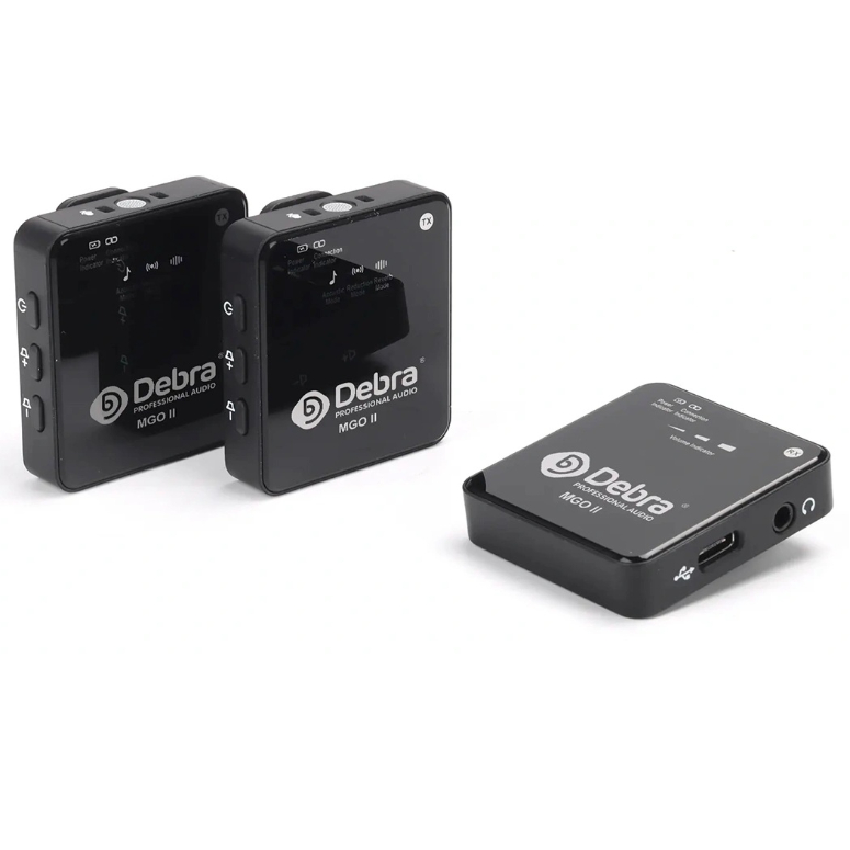 Sistema portatil para microfonos lavalier MGO-2-3