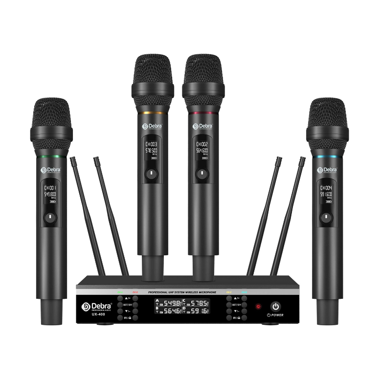 Microfonos inalambricos UX-400-2