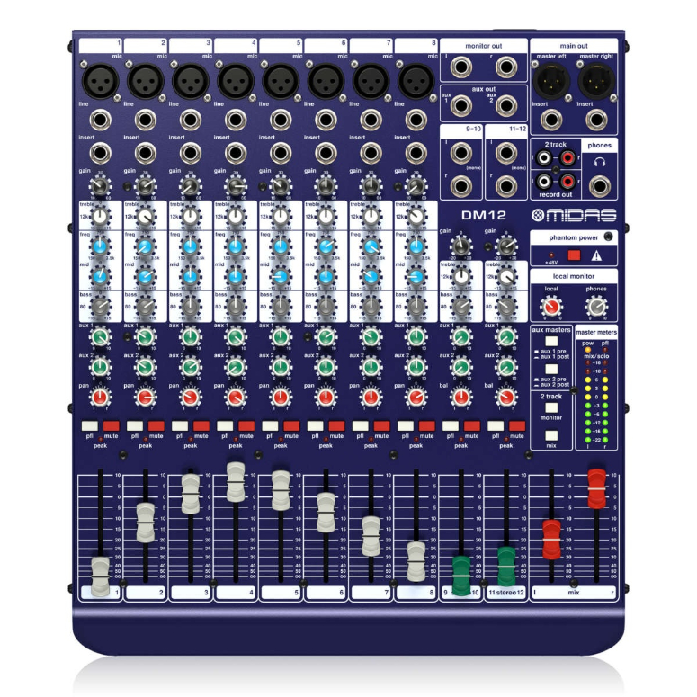 Consola Analoga DM 12