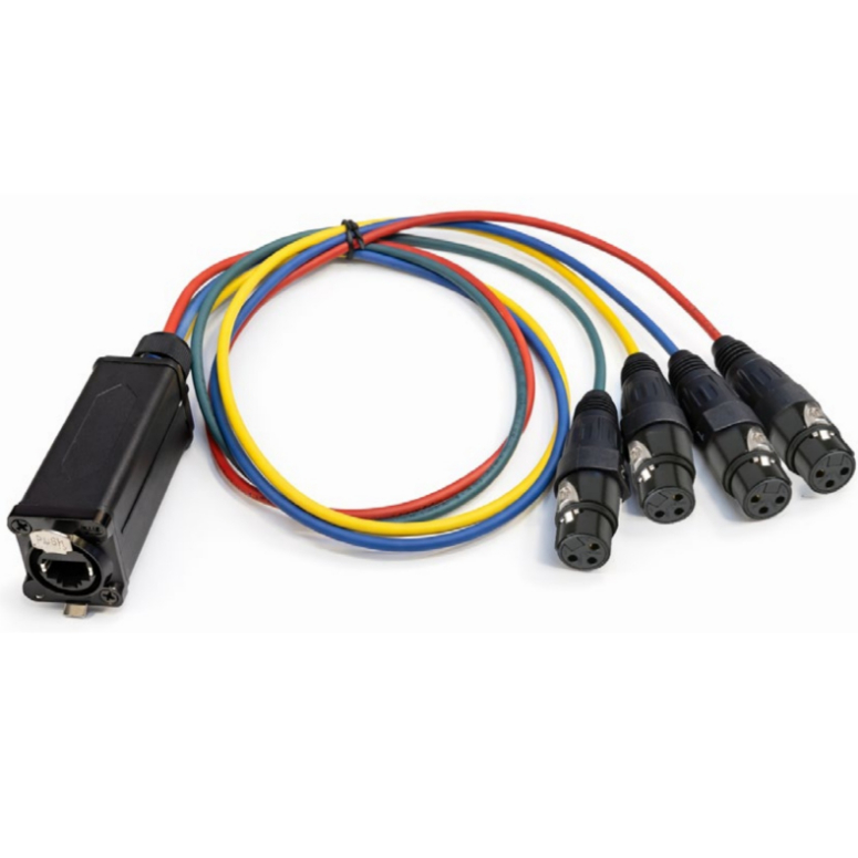 Cable Distribuidor RJ45-XLR NE8F-S4F-1