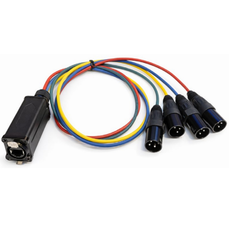 Cable Distribuidor RJ45-XLR NE8F-S4M-1
