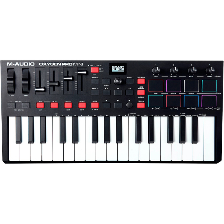 Controlador Midi Oxygen Pro Mini-1