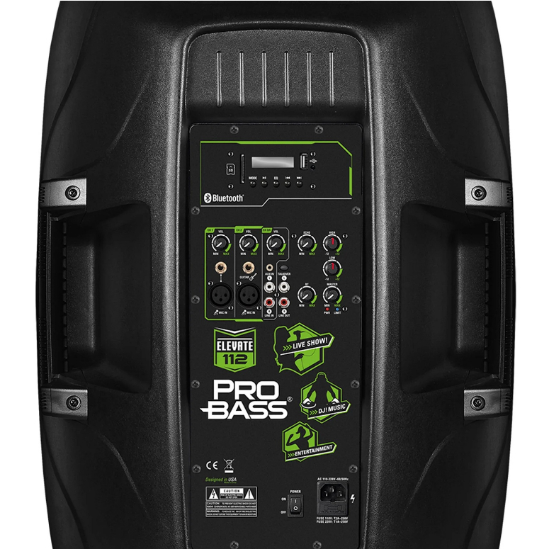 Parlante Activo Elevate 112-3