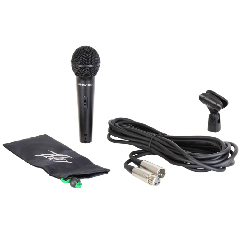 Pack de Microfono con atril y cable PV-MSP1XLR -1