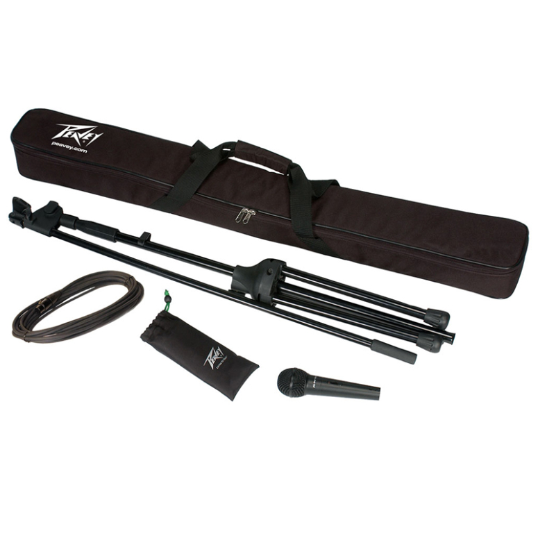 Pack de Microfono con atril y cable PV-MSP1XLR 
