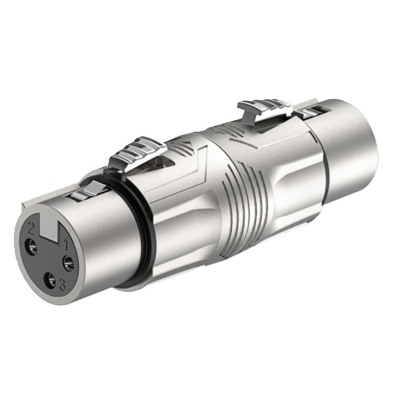 Conector Copla XRH hembra a XLR hembra  RA3X-FF