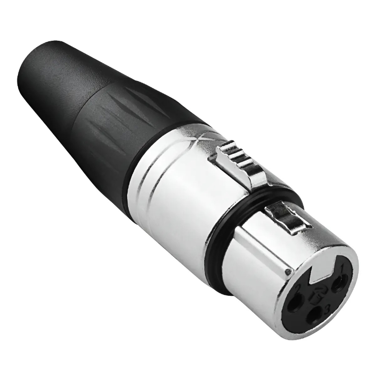 Conector volante XLR hembra RX3FP-NT-1