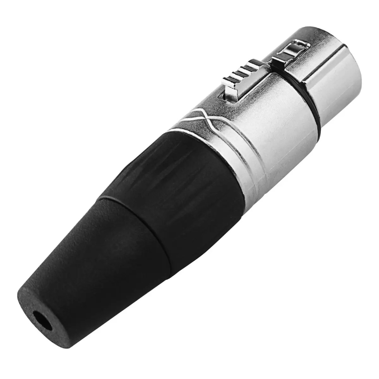 Conector volante XLR hembra RX3FP-NT-2