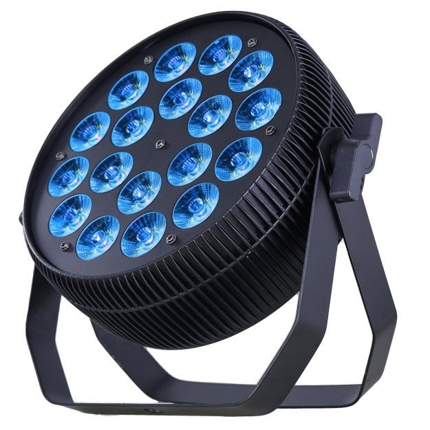 Foco Led RGBWA+UV SLIM 1818-1