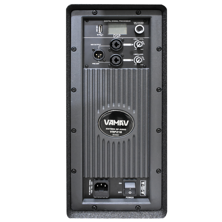 Parlante Activo de sub bajo VSP 218-3