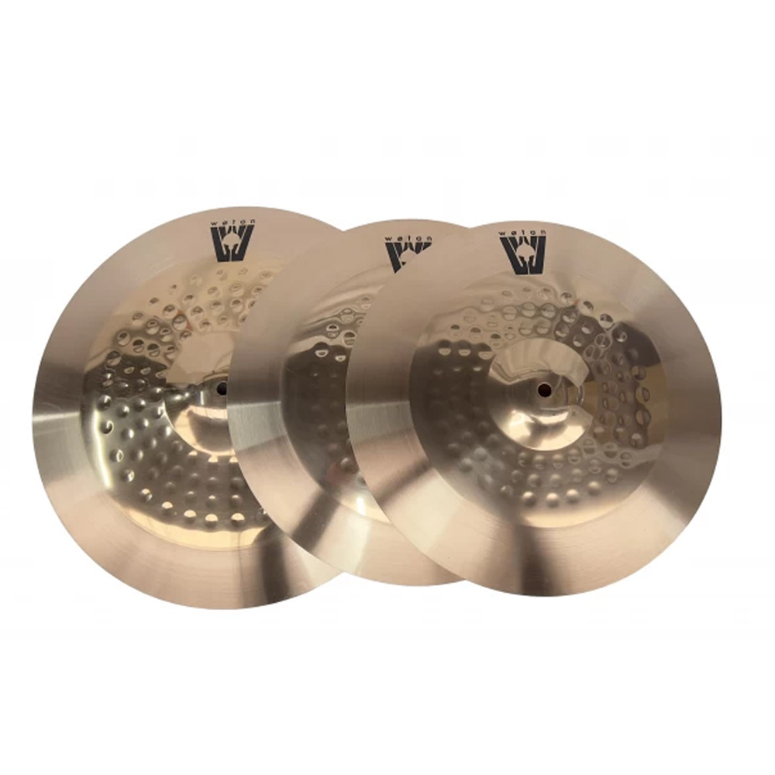 Set Platos Hihat Crash Ride Con Bolso W-CYMBAL-SET-1