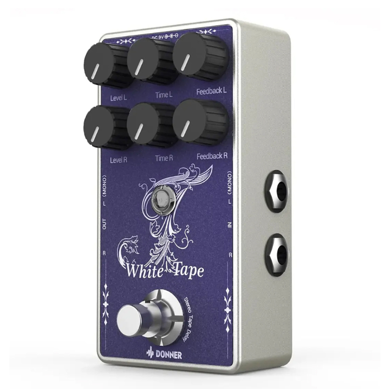 Pedal Delay Efecto Echo Analógico White Tape -1