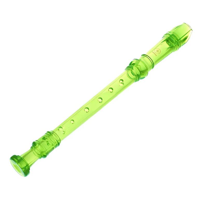 Flauta afinacion alemana verde YRS-20GG-1