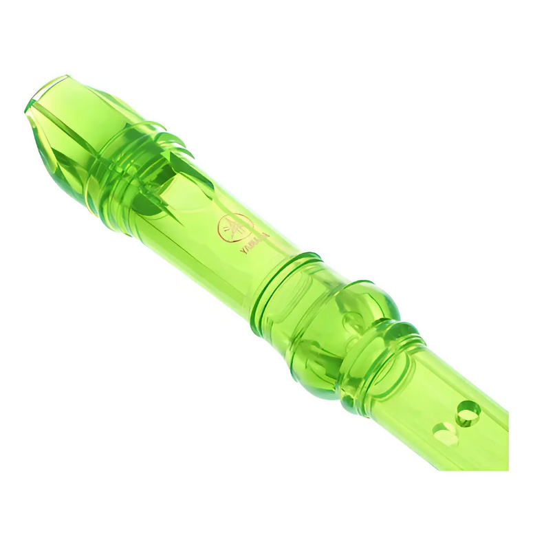 Flauta afinacion alemana verde YRS-20GG-2